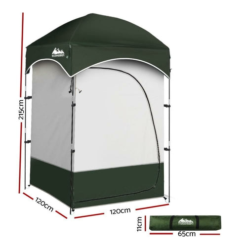 Weisshorn Camping Shower Toilet Tent Outdoor Portable Changing Room
